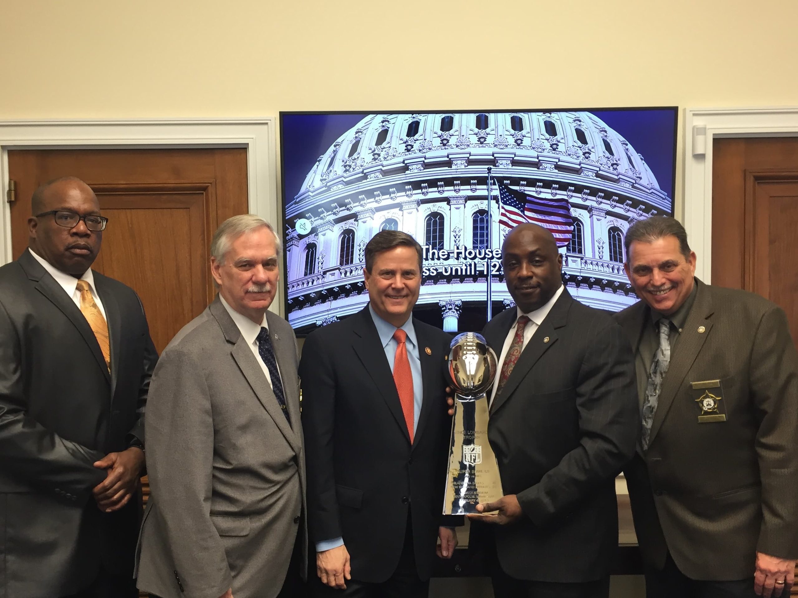 NJFOP Exec Board goes to DC to meet with lawmakers
