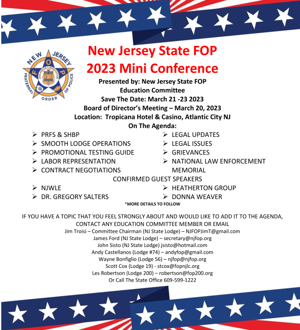 Patriotic flyer of conference event