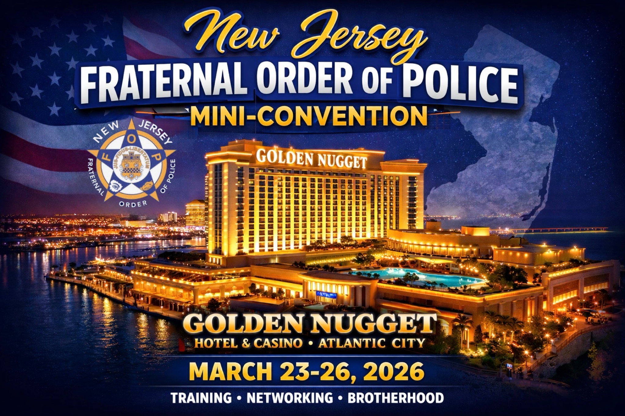 NJ FOP Mini Convention 2026 - Golden Nugget Atlantic City